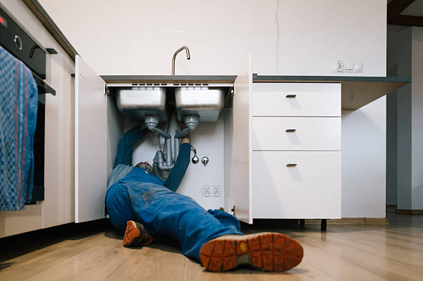 Professional Drain Cleaning technician working in Cromwell, CT